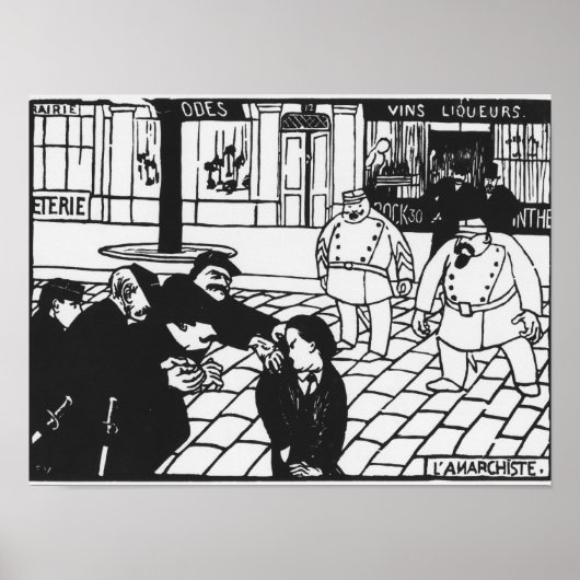 無政府主義者、1892年 ポスター (正面)