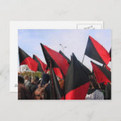 無政府旗はがき ポストカード (正面/裏面)