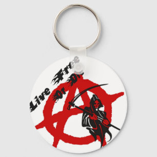 無政府状態の死神 キーホルダー