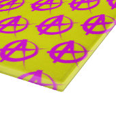 無政府状態パターン カッティングボード (角)