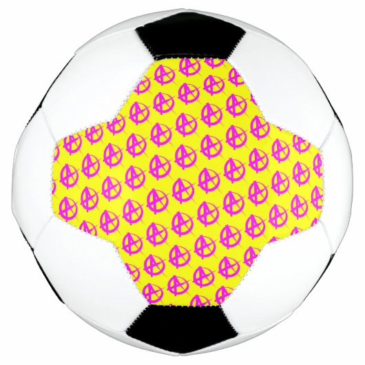 無政府状態パターン サッカーボール (正面)
