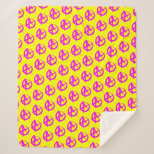 無政府状態パターン シェルパブランケット (正面)