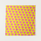 無政府状態パターン タペストリー (正面(横))