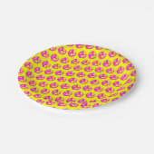 無政府状態パターン ペーパープレート (アングル)