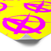 無政府状態パターン ポスター (角)