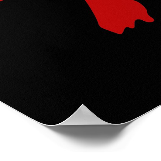 無政府状態 ポスター (角)