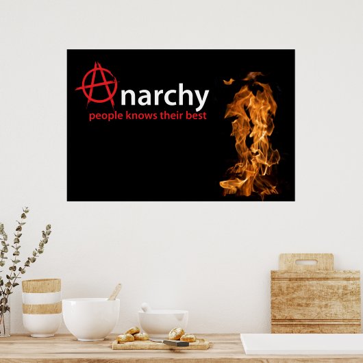 無政府状態 ポスター (キッチン)