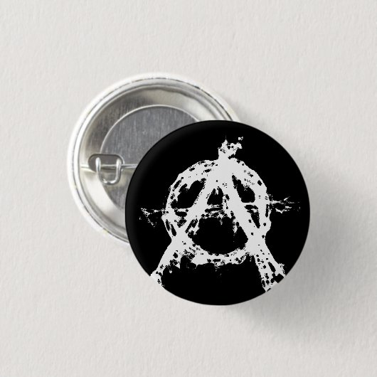 無政府状態 缶バッジ (正面&裏面)