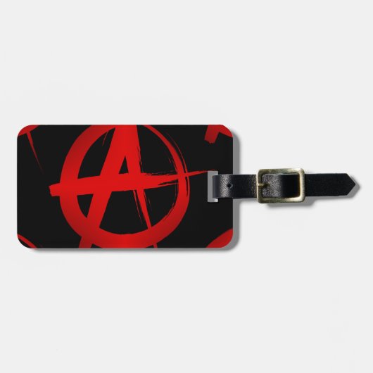 無政府記号 ラゲッジタグ (正面横)