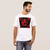 無政府記号 Tシャツ (正面フル)