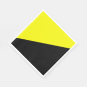 無政府資本主義国旗 スタンダードランチョンナプキン (角)