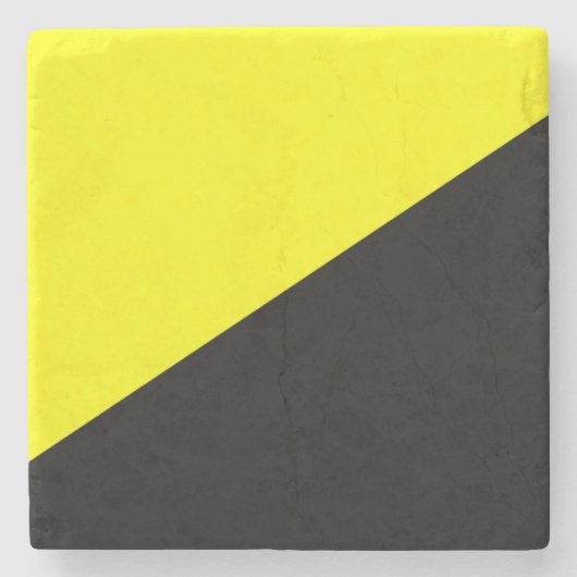 無政府資本主義国旗 ストーンコースター (正面)