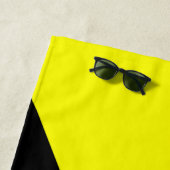 無政府資本主義国旗 ビーチタオル (インサイチュ)