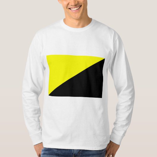 無政府資本主義国旗 Tシャツ (正面)
