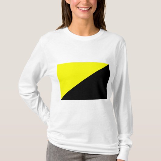 無政府資本主義国旗 Tシャツ (正面)