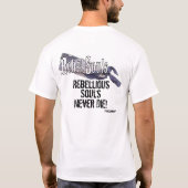 無敗の精神のため Tシャツ (裏面)