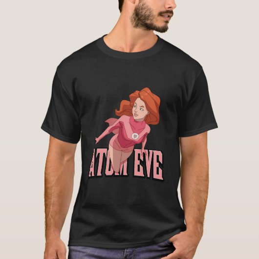 無敵のアニメーション – Atom Eve Tシャツ (正面)