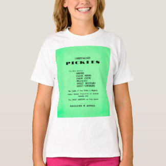 無敵のピクルス ビンテージ広告 Tシャツ