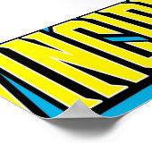 無敵のロゴ ポスター (角)