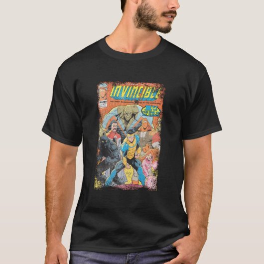 無敵の動揺してカバー – オマージュ Tシャツ (正面)