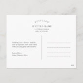 無敵の年 編集可能 カラー 新年のポストカード シーズンポストカード (裏面)