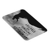 無敵の忍耐力 – 感動的 マグネット (右側)