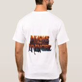 無敵を呼び出す Tシャツ (裏面)