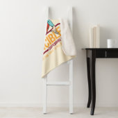 無敵スーパーガールレトログラフィック シェルパブランケット (インサイチュ)