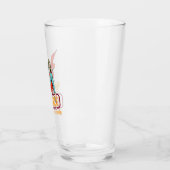 無敵スーパーガールレトログラフィック タンブラーグラス (左)