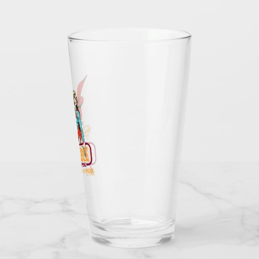 無敵スーパーガールレトログラフィック タンブラーグラス (左)