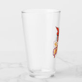 無敵スーパーガールレトログラフィック タンブラーグラス (右)