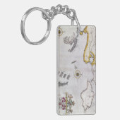 無敵艦隊、1588 2 キーホルダー (正面左)