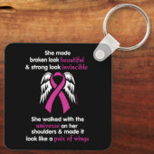 無敵/彼女…乳癌 キーホルダー (裏面)