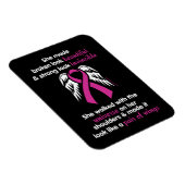 無敵/彼女…乳癌 マグネット (右側)