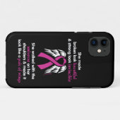 無敵/彼女…乳癌 Case-Mate iPhoneケース (裏面(横))
