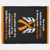 無敵…RSD/CRPS フリースブランケット (正面(横))