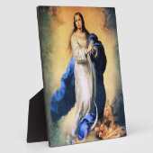 無斑性受胎金ゴールド フォトプラーク (側面)