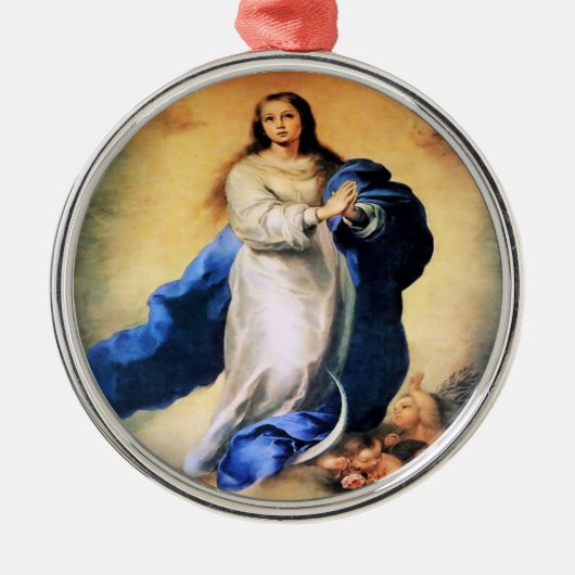 無斑性受胎金ゴールド メタルオーナメント (正面)