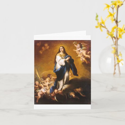 無斑概念 カード (黄色い花)