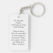 無斑概念 キーホルダー (裏面)