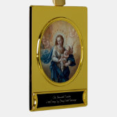 無斑概念 ゴールドプレートバナーオーナメント (右)