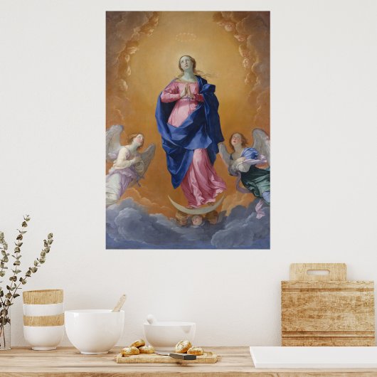 無斑概念 ポスター (キッチン)