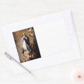 無斑概念 長方形シール (封筒)