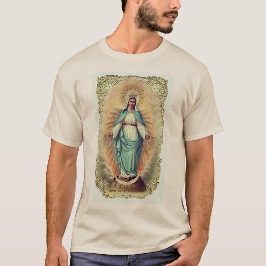 無斑概念 Tシャツ (正面)