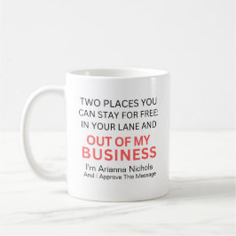 無料おもしろいのユーモアのあるトレンディー皮肉のための滞在 コーヒーマグカップ