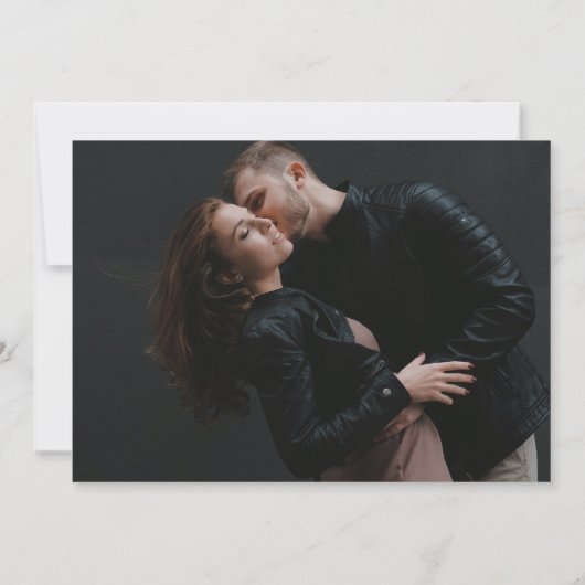 無料おもしろいのBoosフォトハロウィン結婚ズ セーブザデート (裏面)