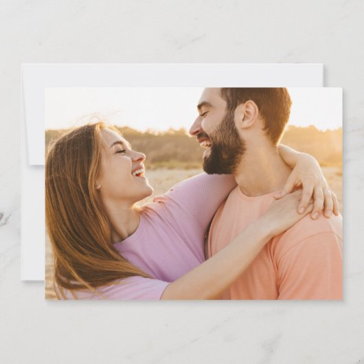 無料おもしろいケーキ山花結婚式の日付を保存 セーブザデート (裏面)