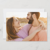 無料おもしろいケーキ山花結婚式の日付を保存 セーブザデート (裏面)