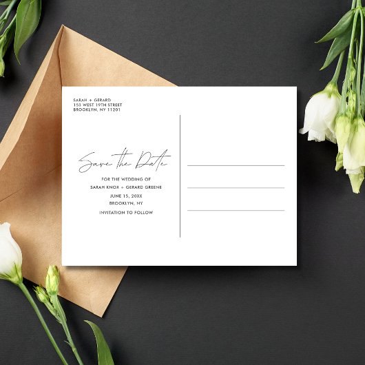 無料おもしろいドリンク写真ウェディング日付を保存 案内ポストカード