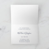 無料おもしろいドリンク結婚式の日付を保存 案内状 (内部)